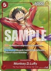 Monkey.D.Luffy (Parallel) - ST21-014 - SR - Foil (Printing May Vary)